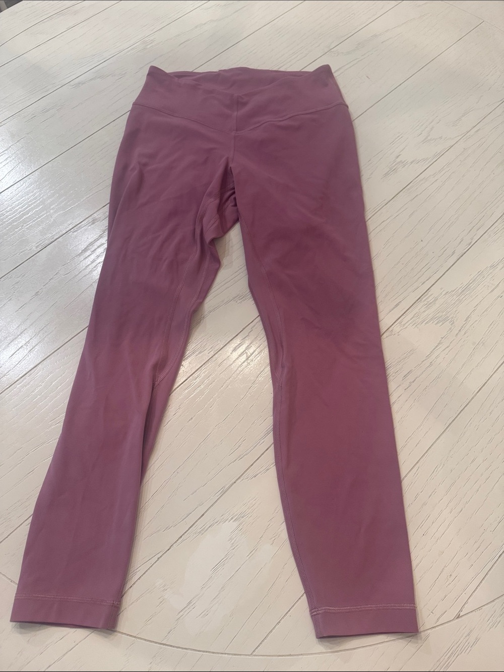 lululemon athletica Dusty Mauve Leggings with Interior Tag